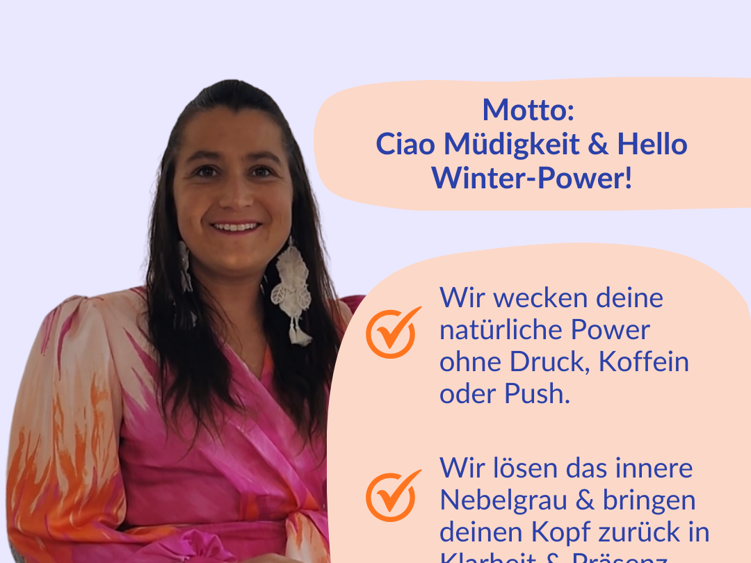 Ciao Müdigkeit &amp; Hello Winter-Power