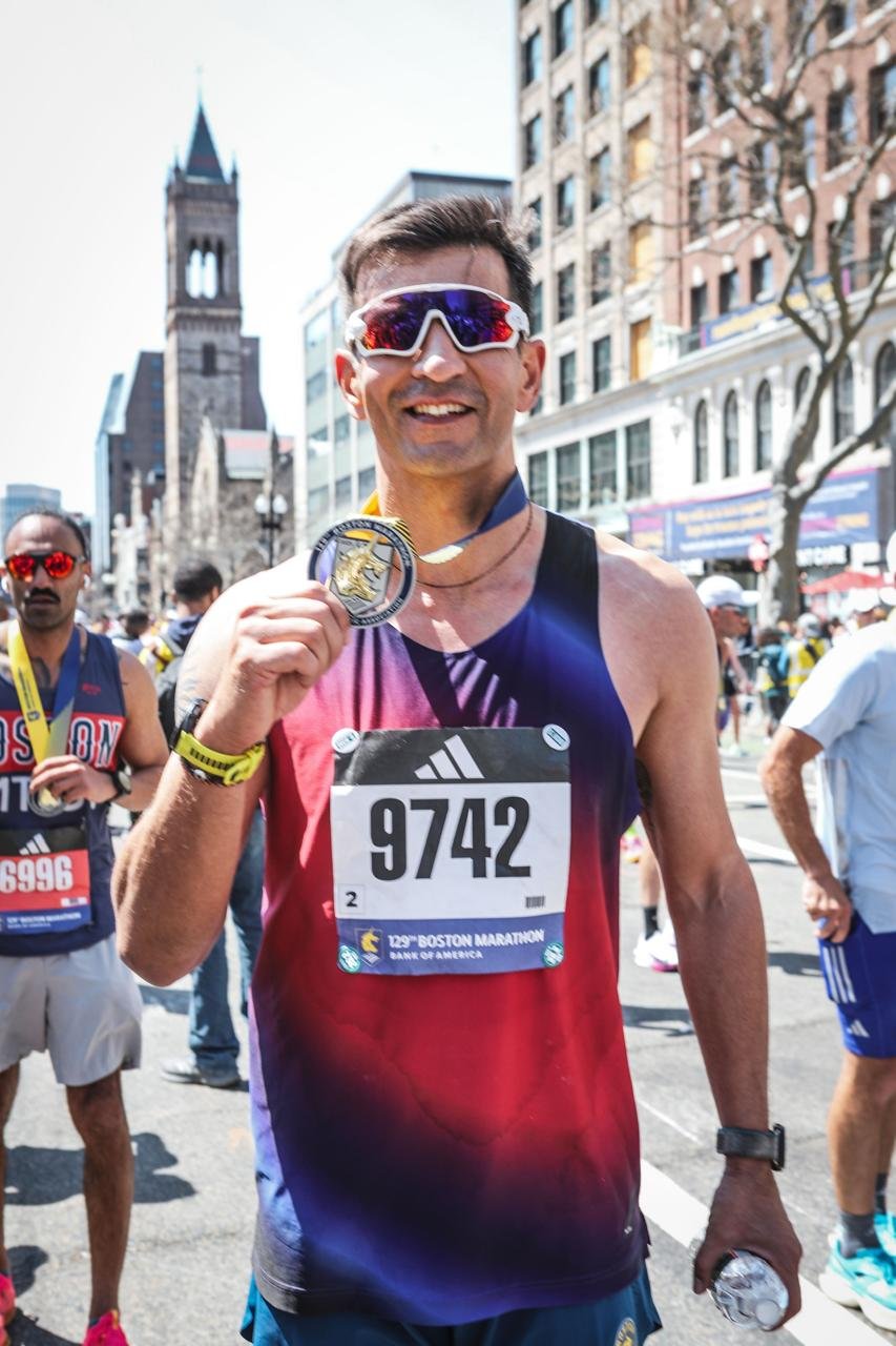 Sub 3 hour marathon at the Boston Marathon 2025 - Amoljit Singh Gill's journey to accomplishing his dream 