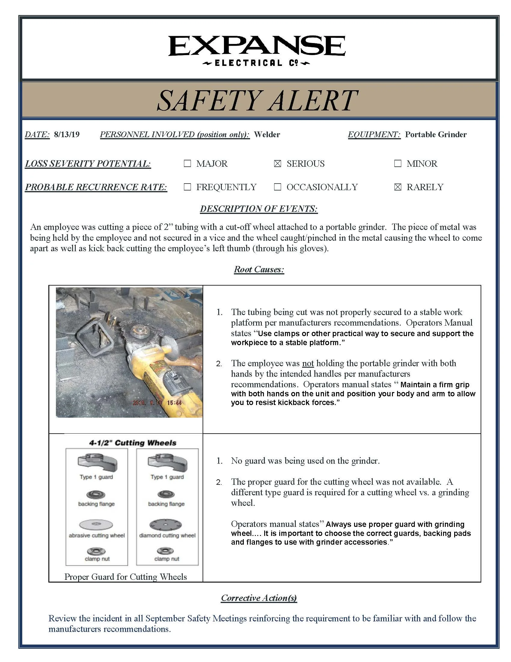 8-13-19 OSHA Recordable - Portable Grinder.jpg