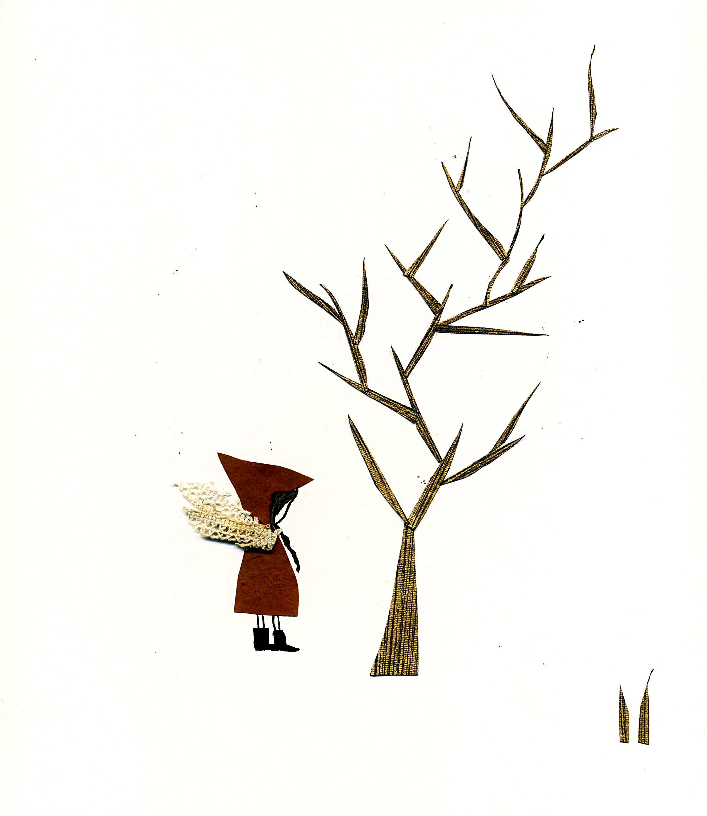 Girl and tree