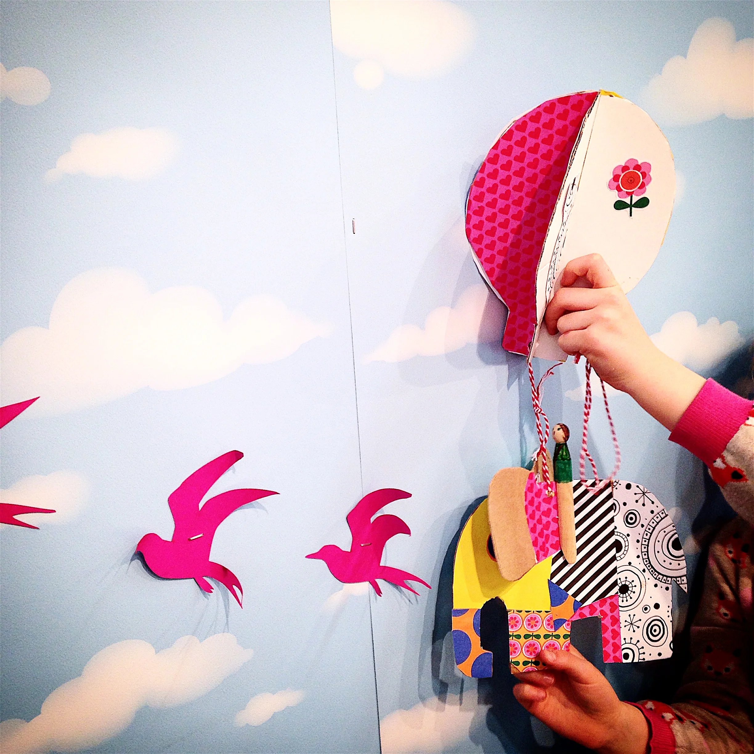 Workshop at the Affordable Art Fair at Battersea, October 2014
