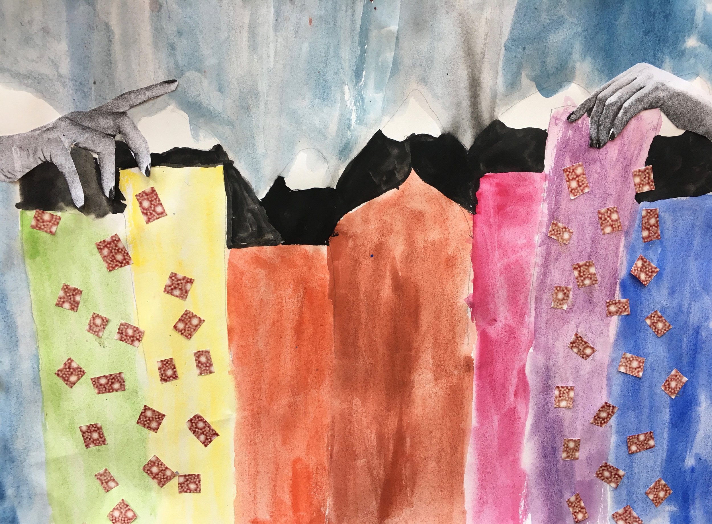 Artist Residency - 5 day project at Osmani Primary School, July 2019