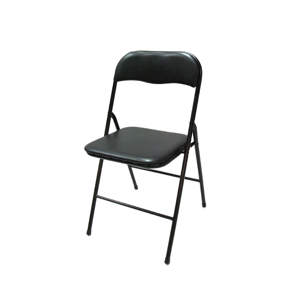 Chaise pliante noire