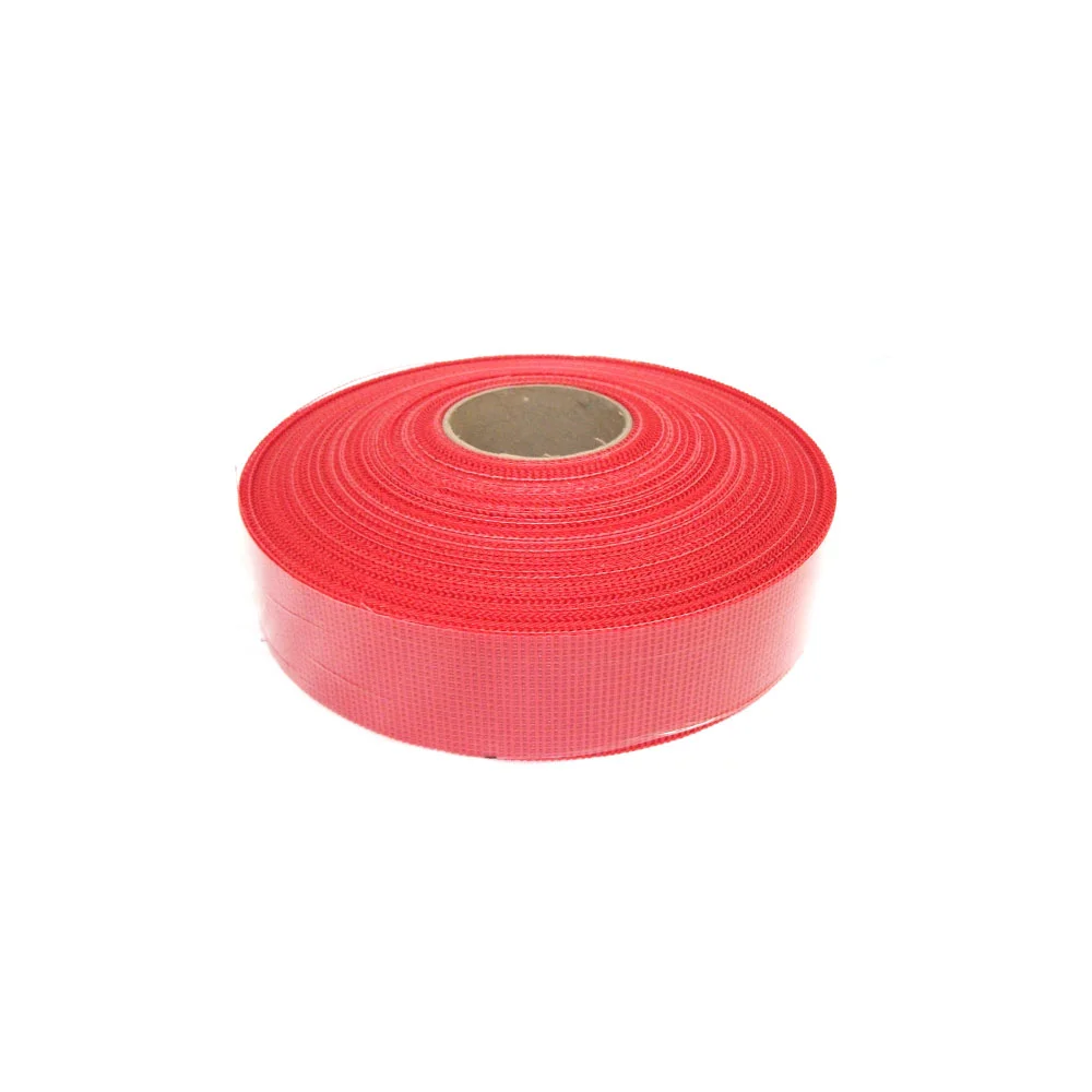Ruban treillis pvc 150' rouge