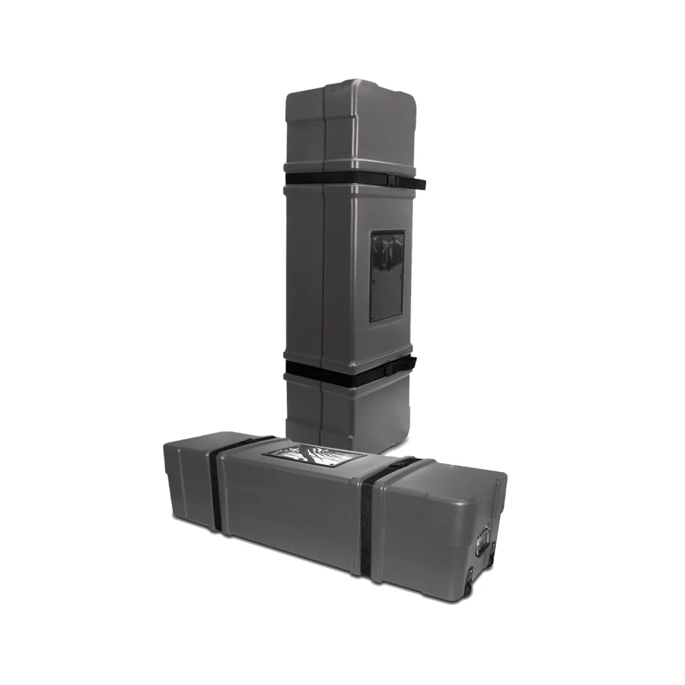 Boîte de transport rigide pour mur plat