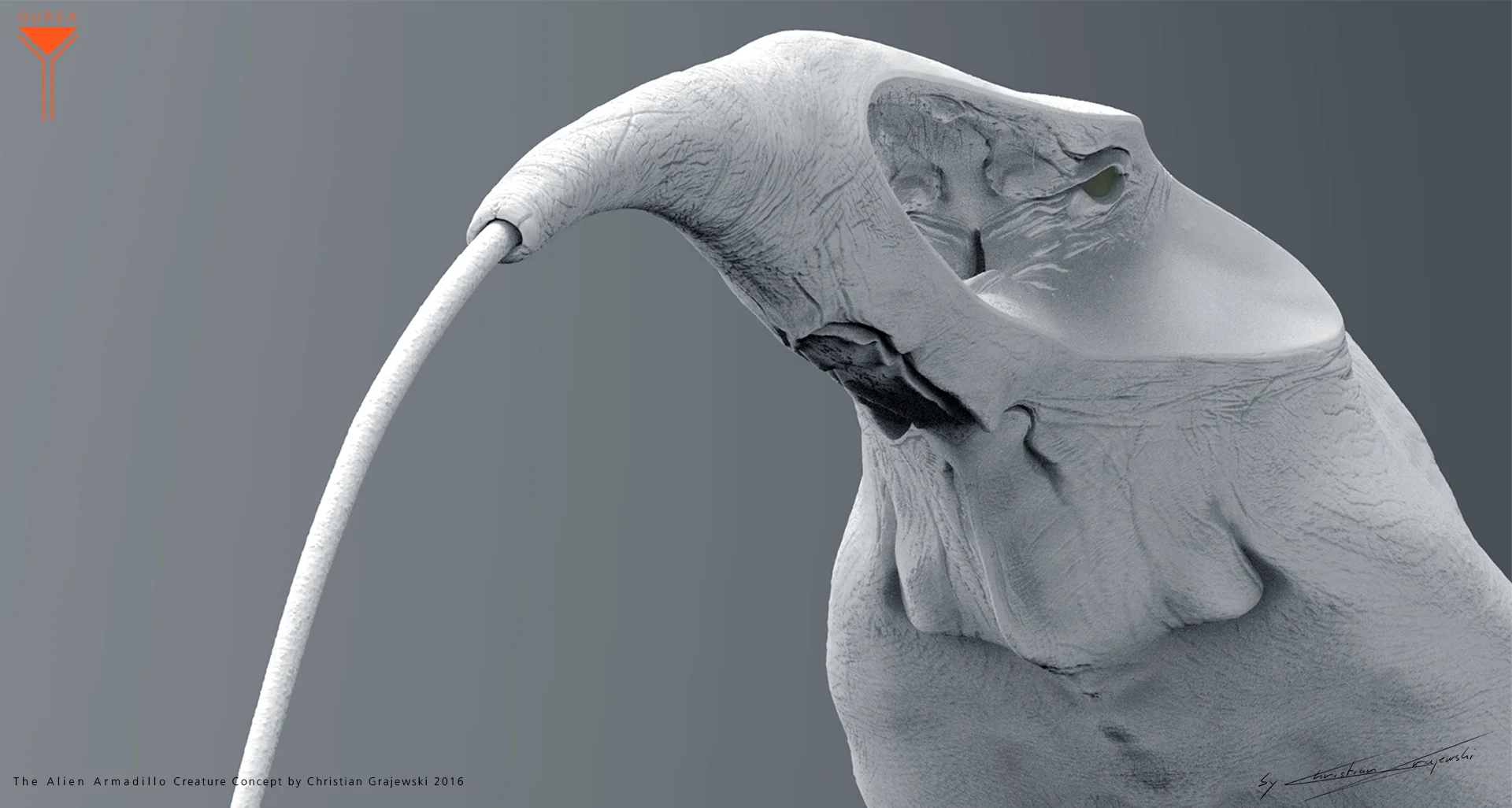 The Alien Armadillo Creature Concept 02 by Christian Grajewski.jpg