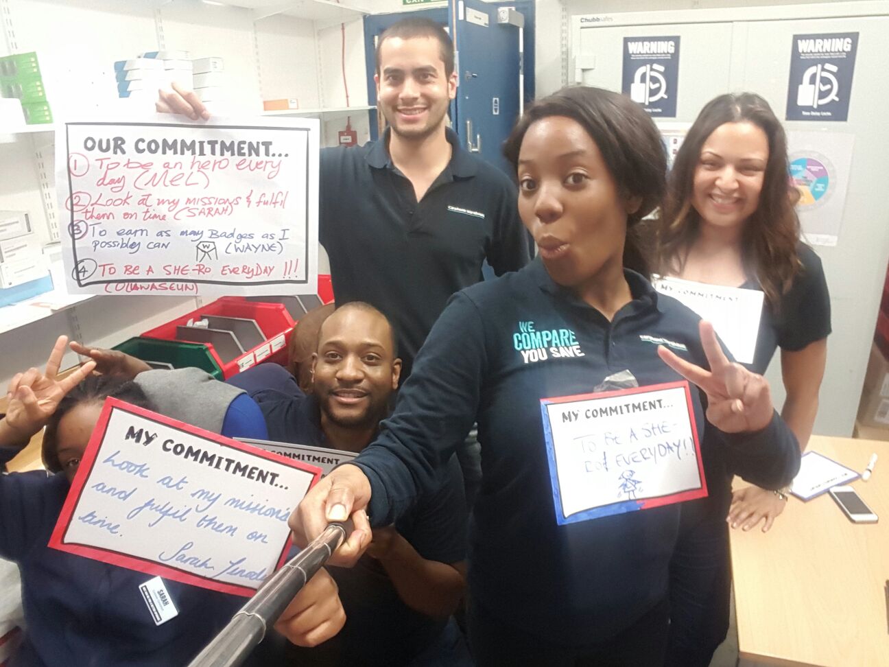 We tested our ideas with real employees every step of the way, and we saw 100% engagement and commitment from all stores and colleagues