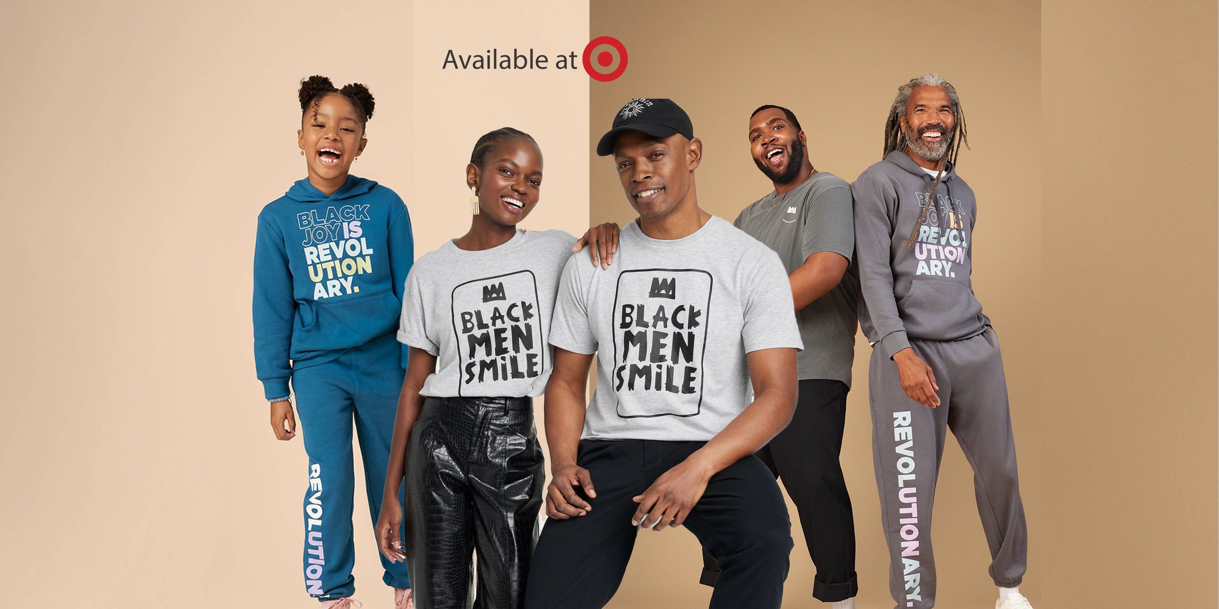 A Joyful Revolution: Black Men Smile® Apparel Headed to Target Stores Nationwide