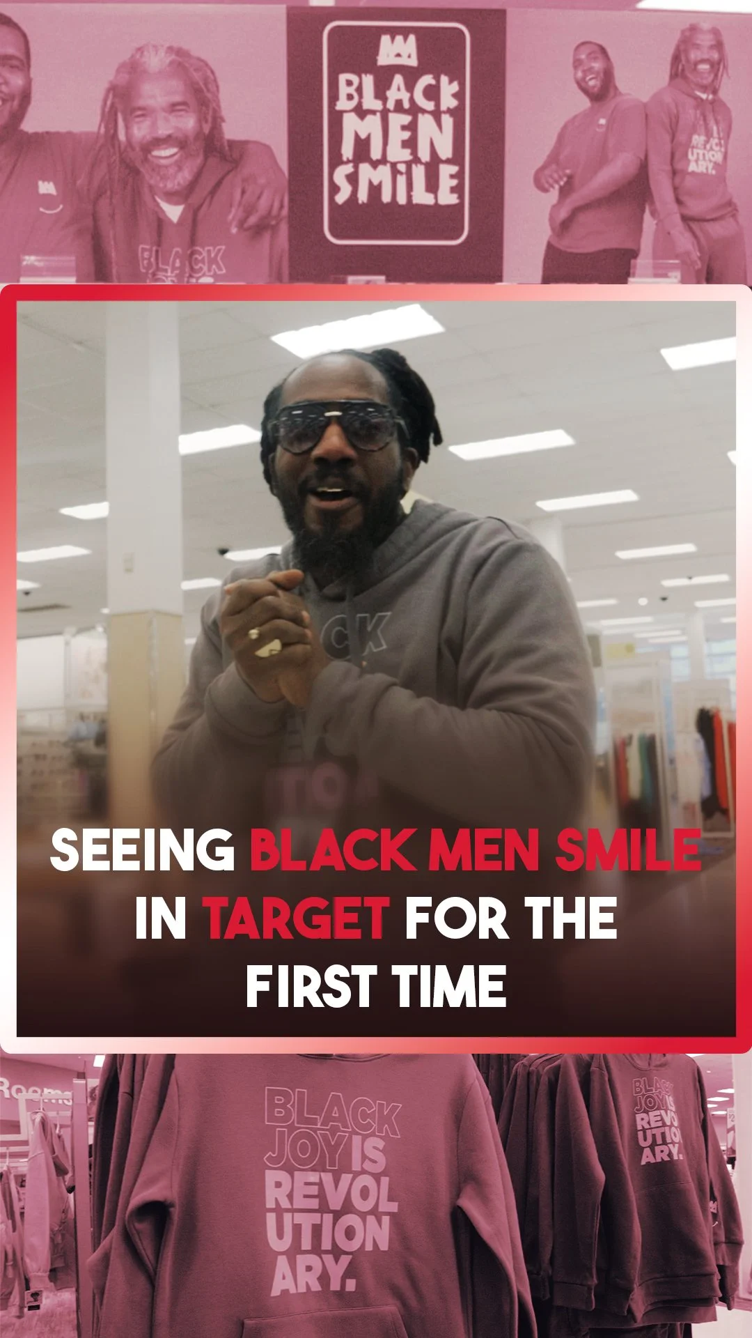Seeing Black Men Smile® in Target for the First Time!