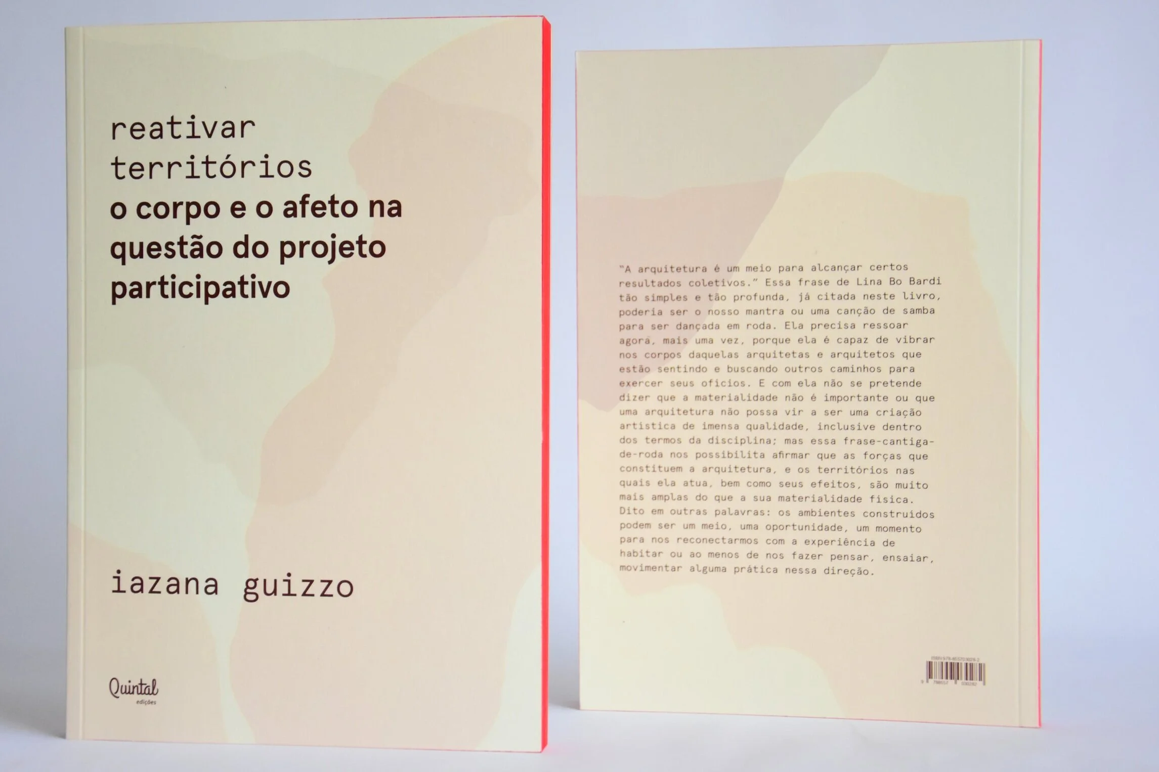 Livro "Reativar Territórios: o corpo e o afeto na questão do projeto participativo"