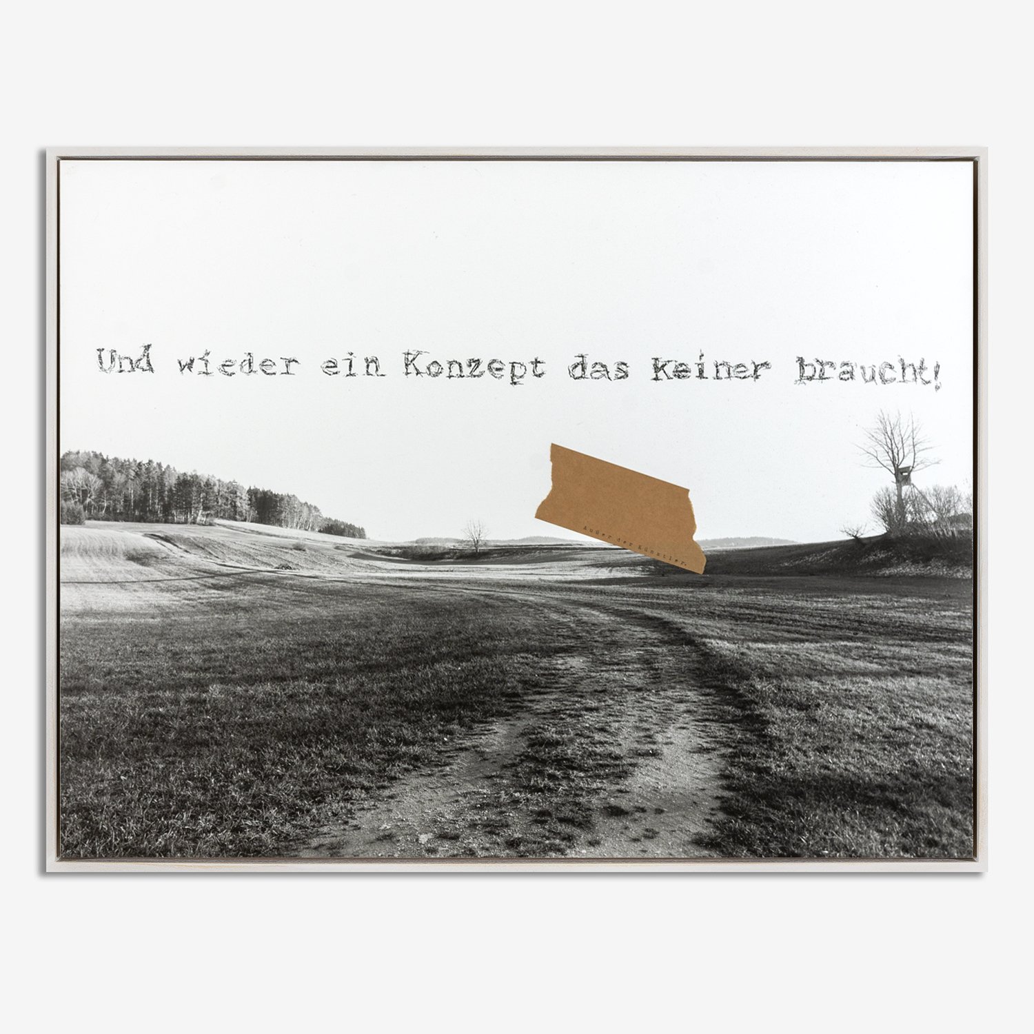 SILVERFINEART GALLERY - Ismael Picker-Schiebel - WIEDER EIN KONZEPT