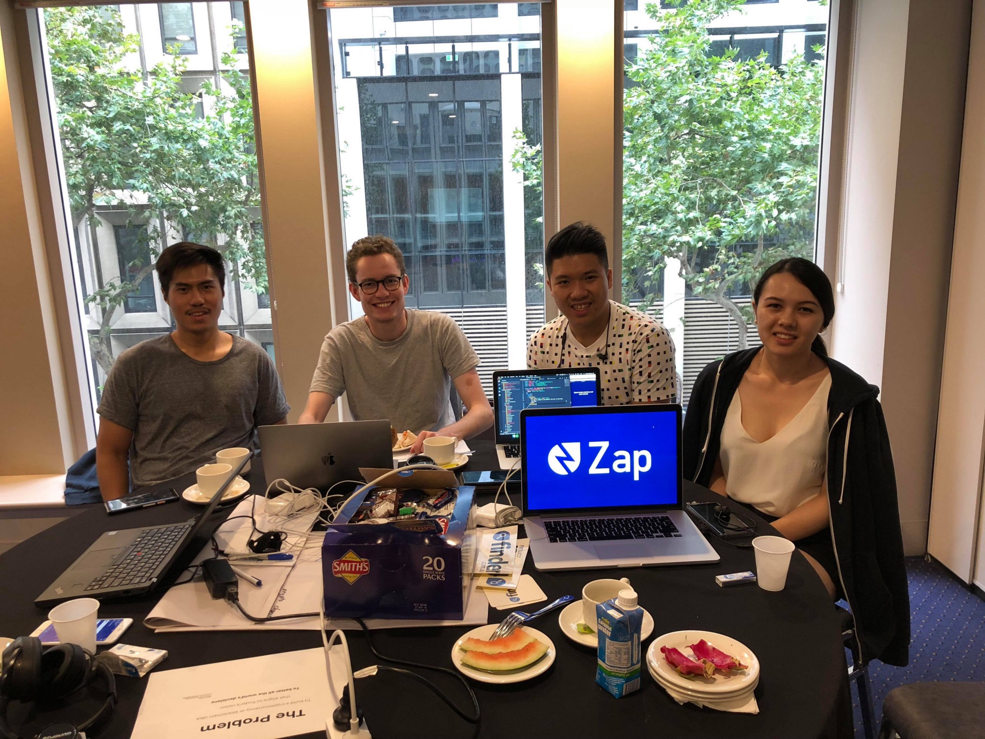 The team. The logo. The equipment. The code. The stress before presenting your work at the end of the day.