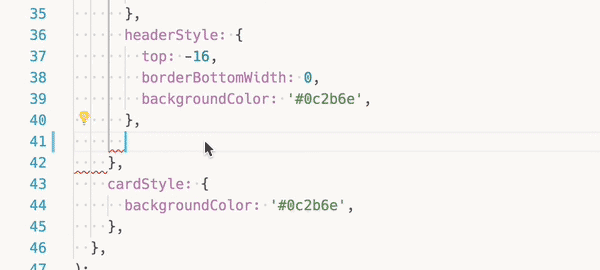 Write with a bunch of missing spaces, and get the linter and formatter to fix it by the press of Save.