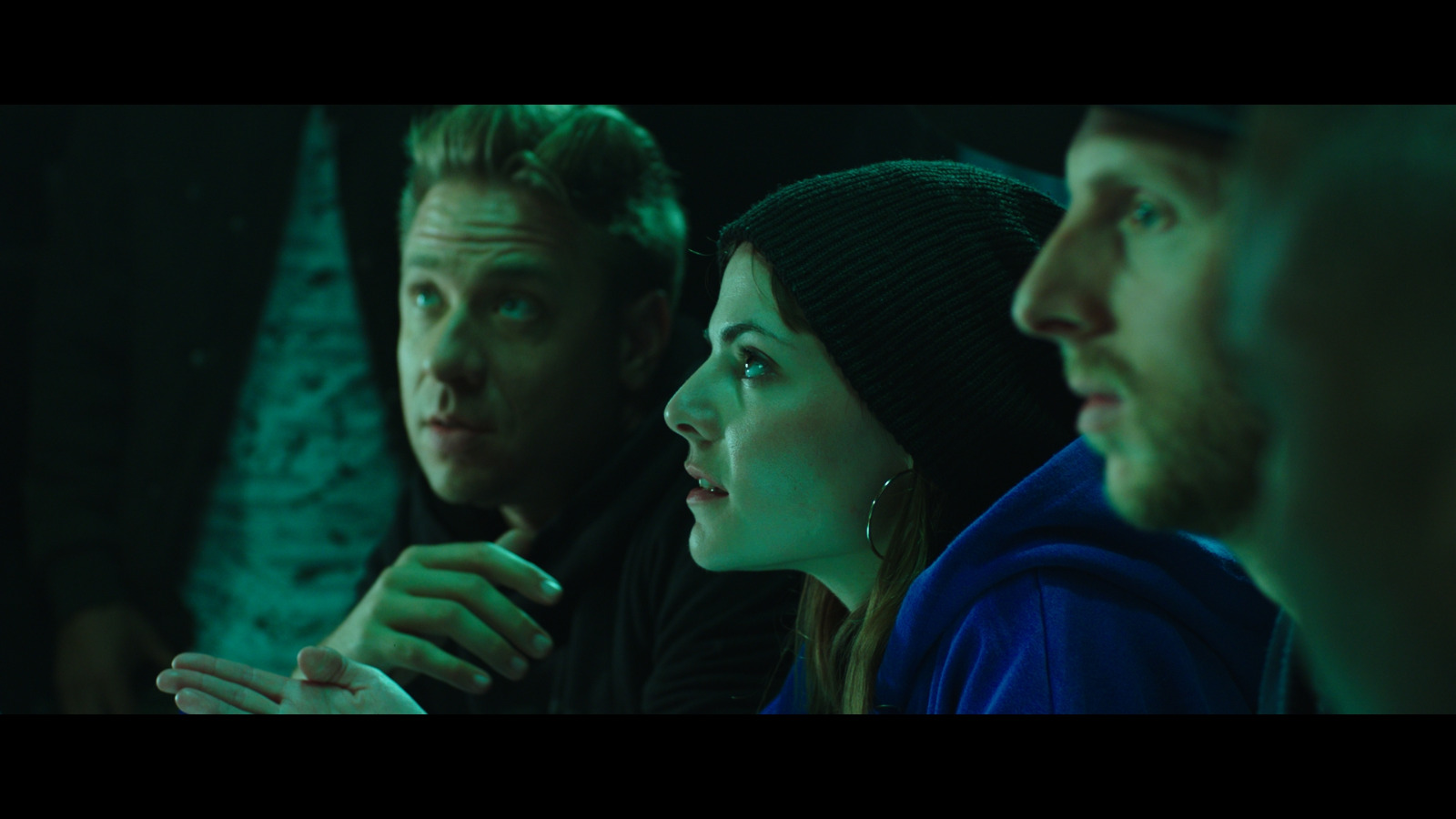 Still: Battle (AT) 2018 v.l.n.r.: Tom Gerber, Linda Gunst, Pius Venzin