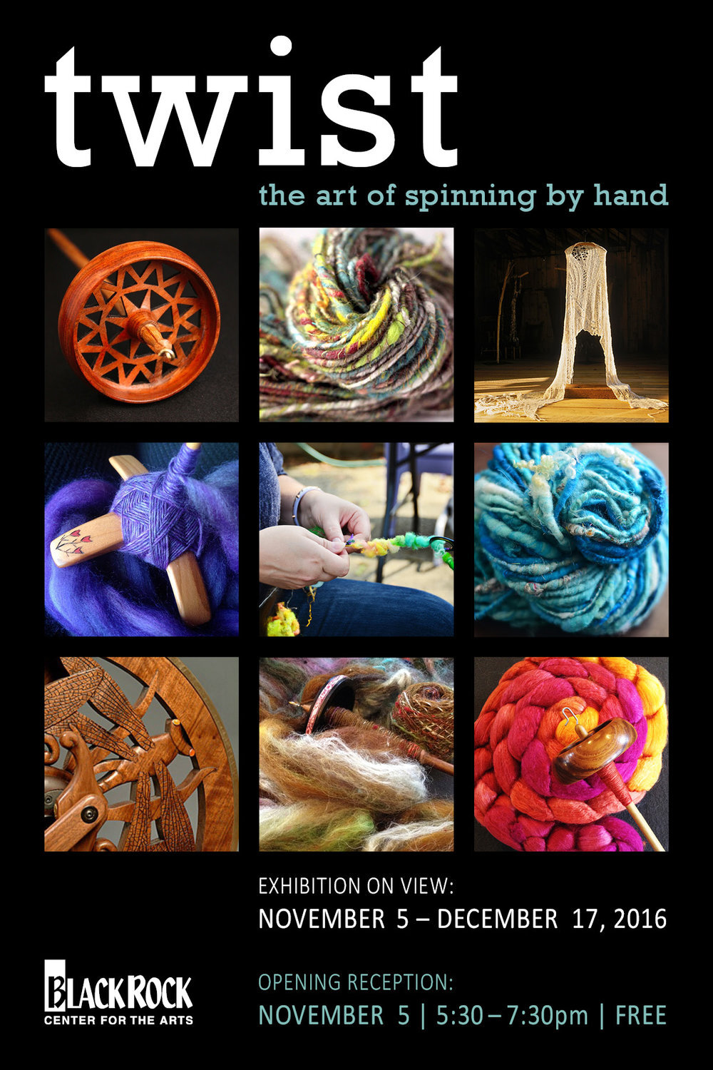 Promo and Exhibition Catalog Photography, Featured Artist: Twist: The Art of Spinning by Hand