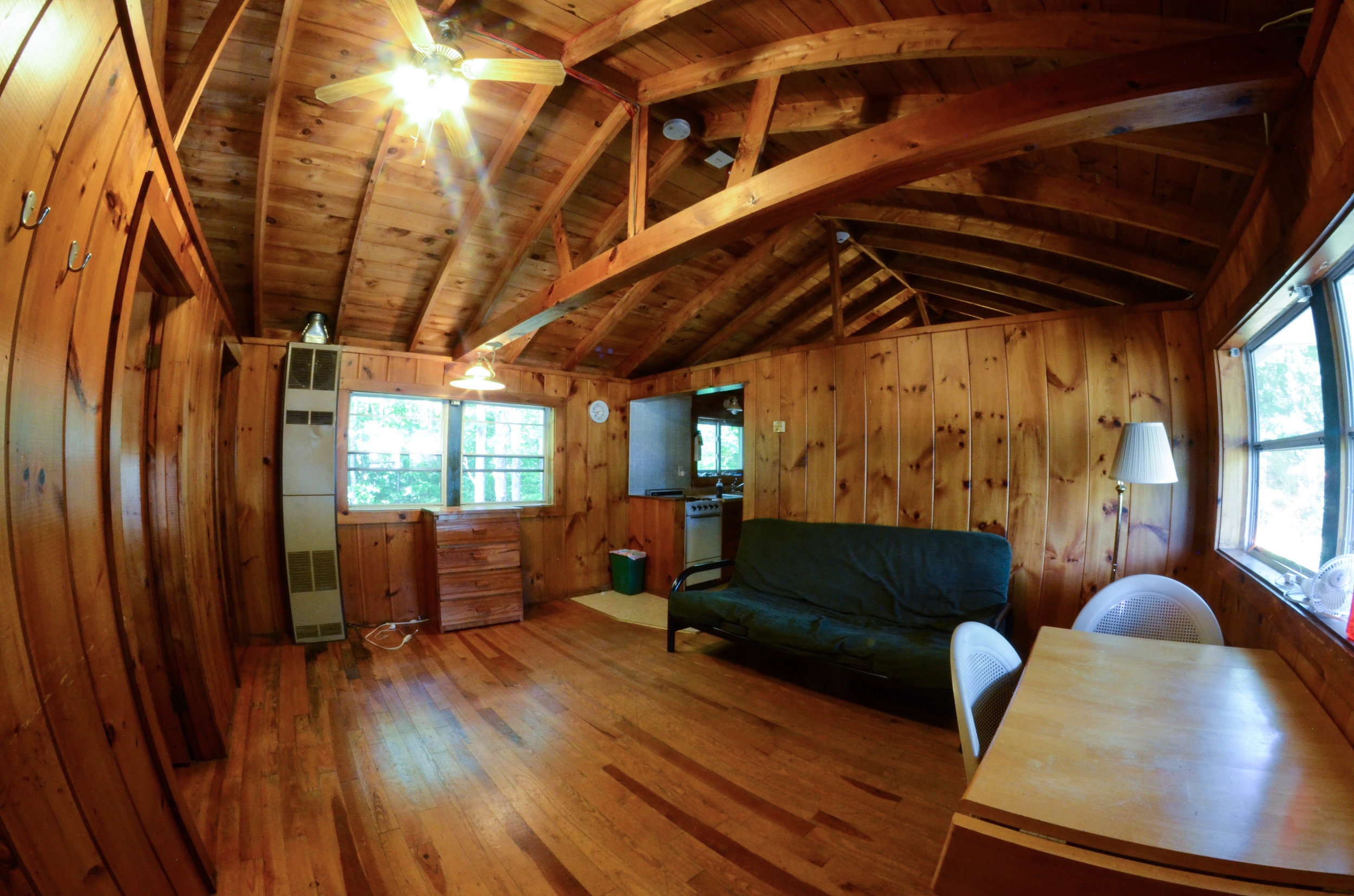 Rental Property Cabin Interior New Hampshire
