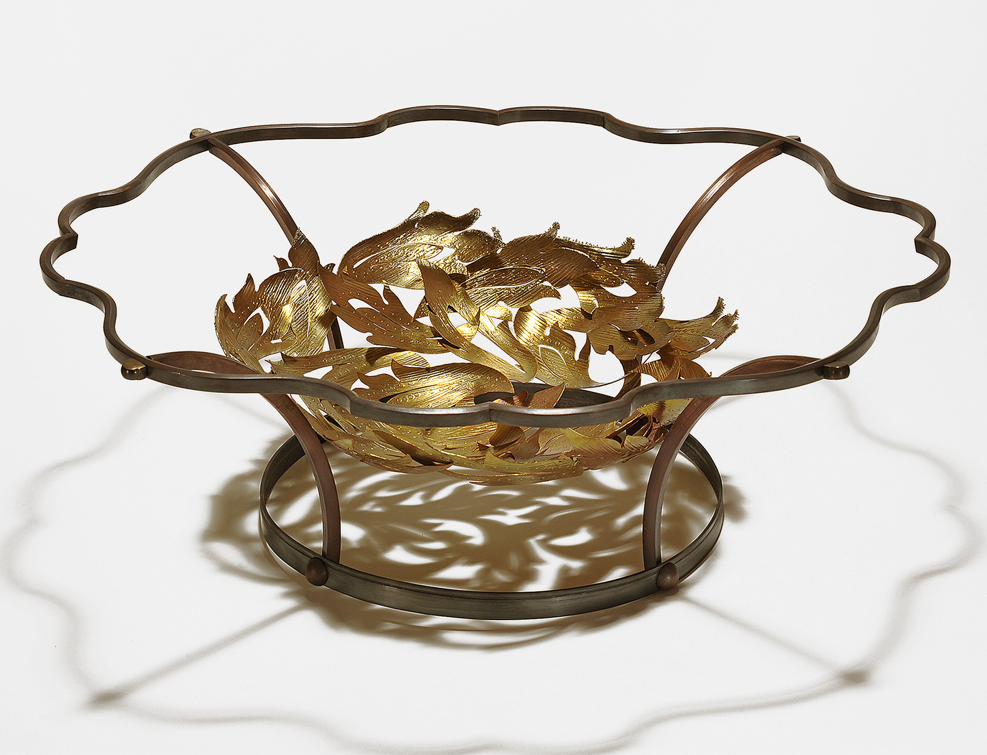 Offering  |  2012  |  brass, copper  |  5.25 x 16 x 16 inches
