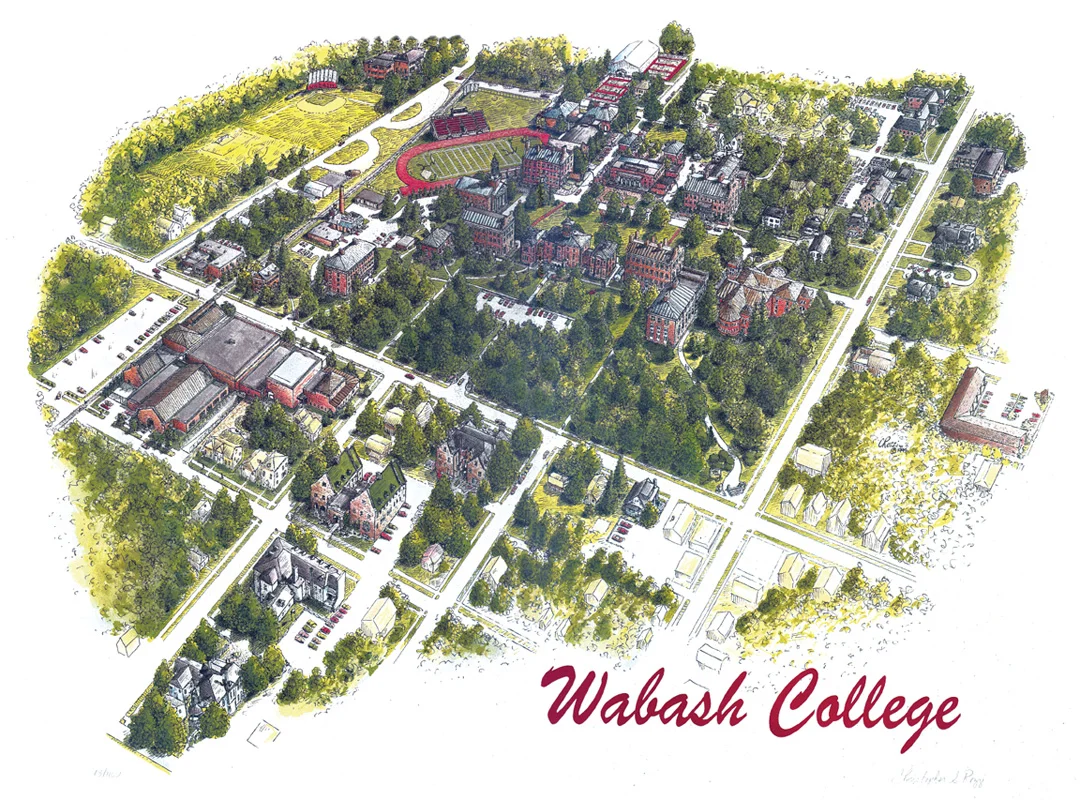 Wabash College Campus Map Large Maps — Studiorozzi