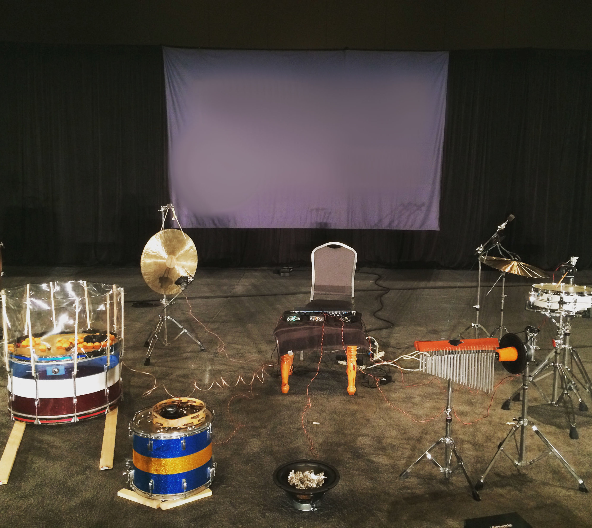 Music for Solo Performer, as presented at PASIC 2015