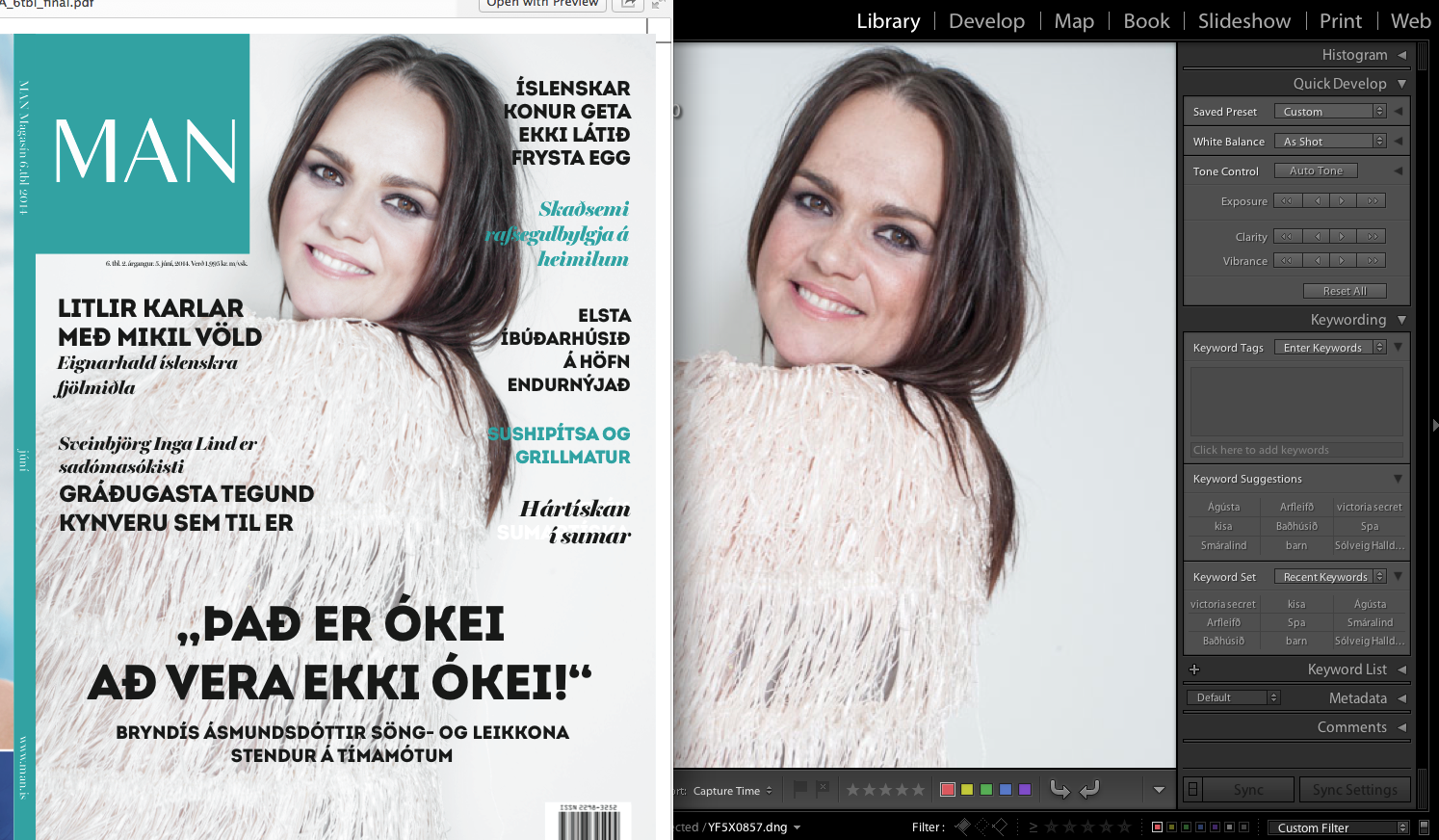 STUDIO8 LEGGUR MIKIÐ UPP ÚR EFTIRVINNSLU MYNDA.