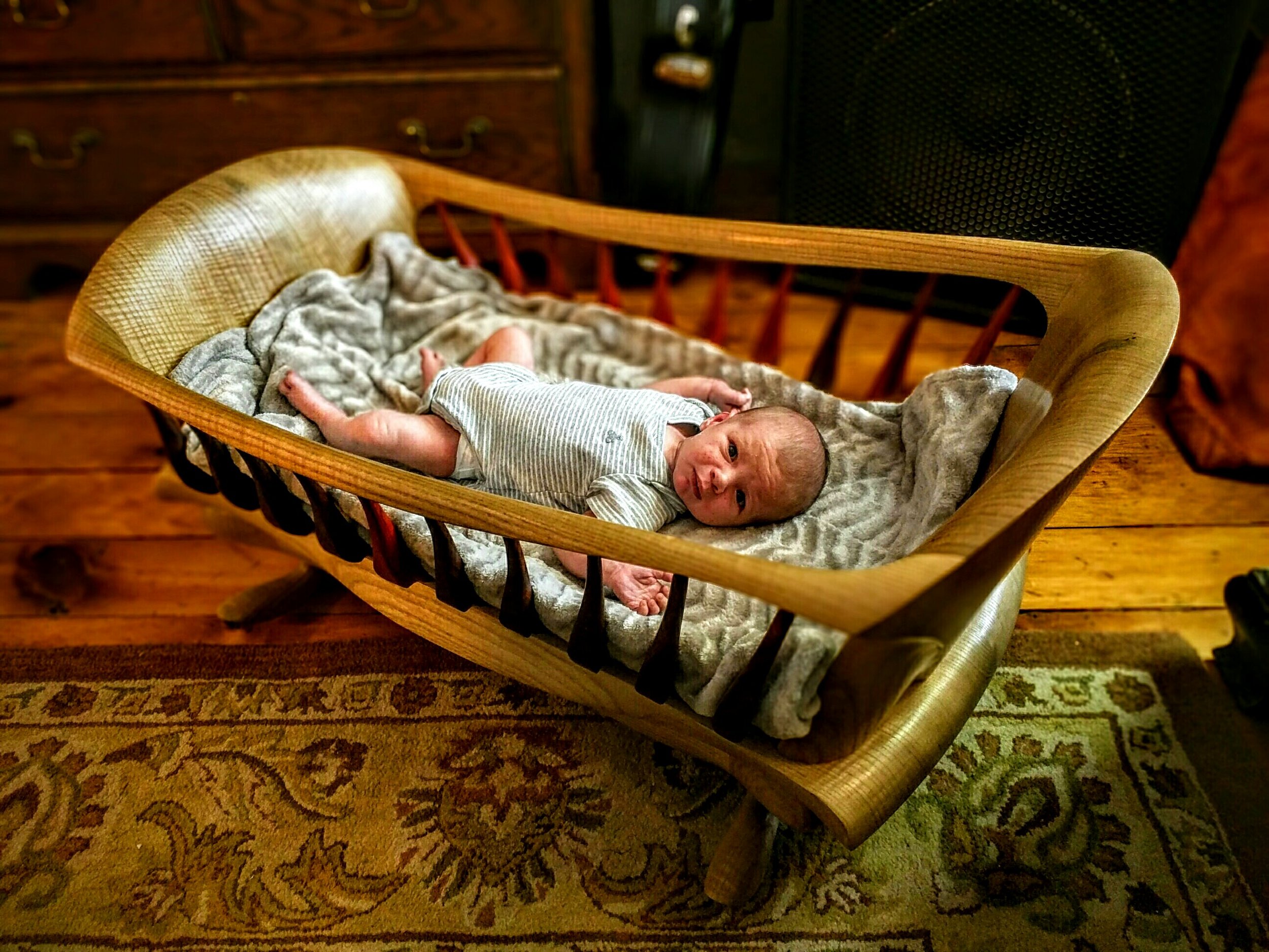 Ash in his cradle, 2016.