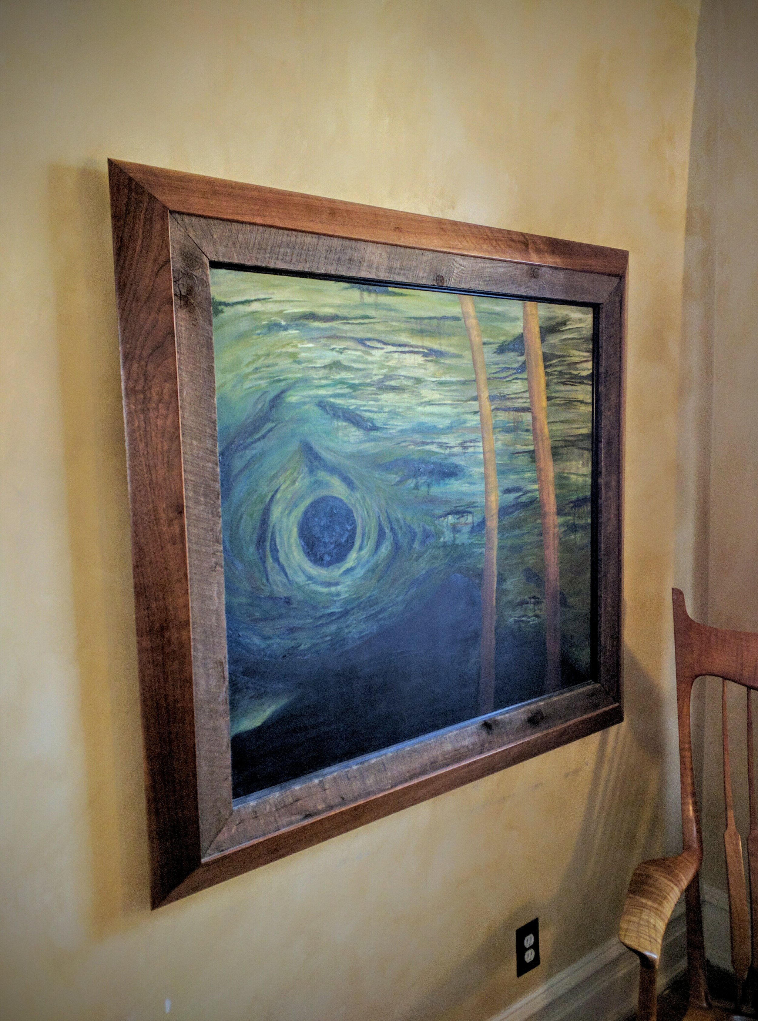 Rustic Frame $1,500 Shown in Walnut and Reclaimed Spruce