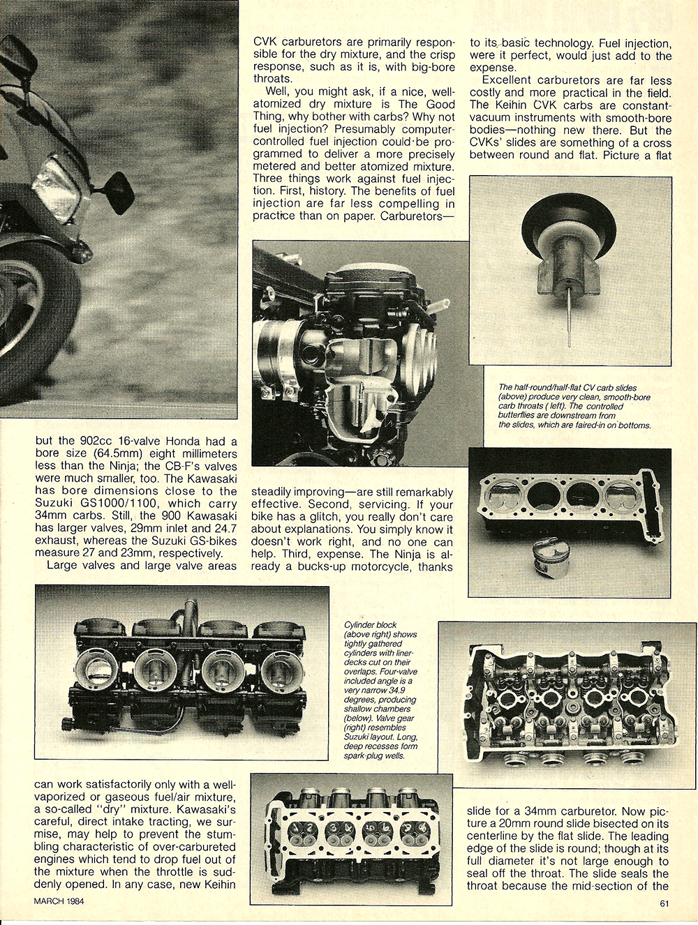 1984 Kawasaki GPz Ninja test — Ye Olde Cycle Shoppe