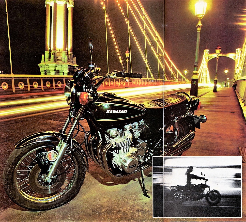1976 Kawasaki Z900 road — Ye Olde Cycle