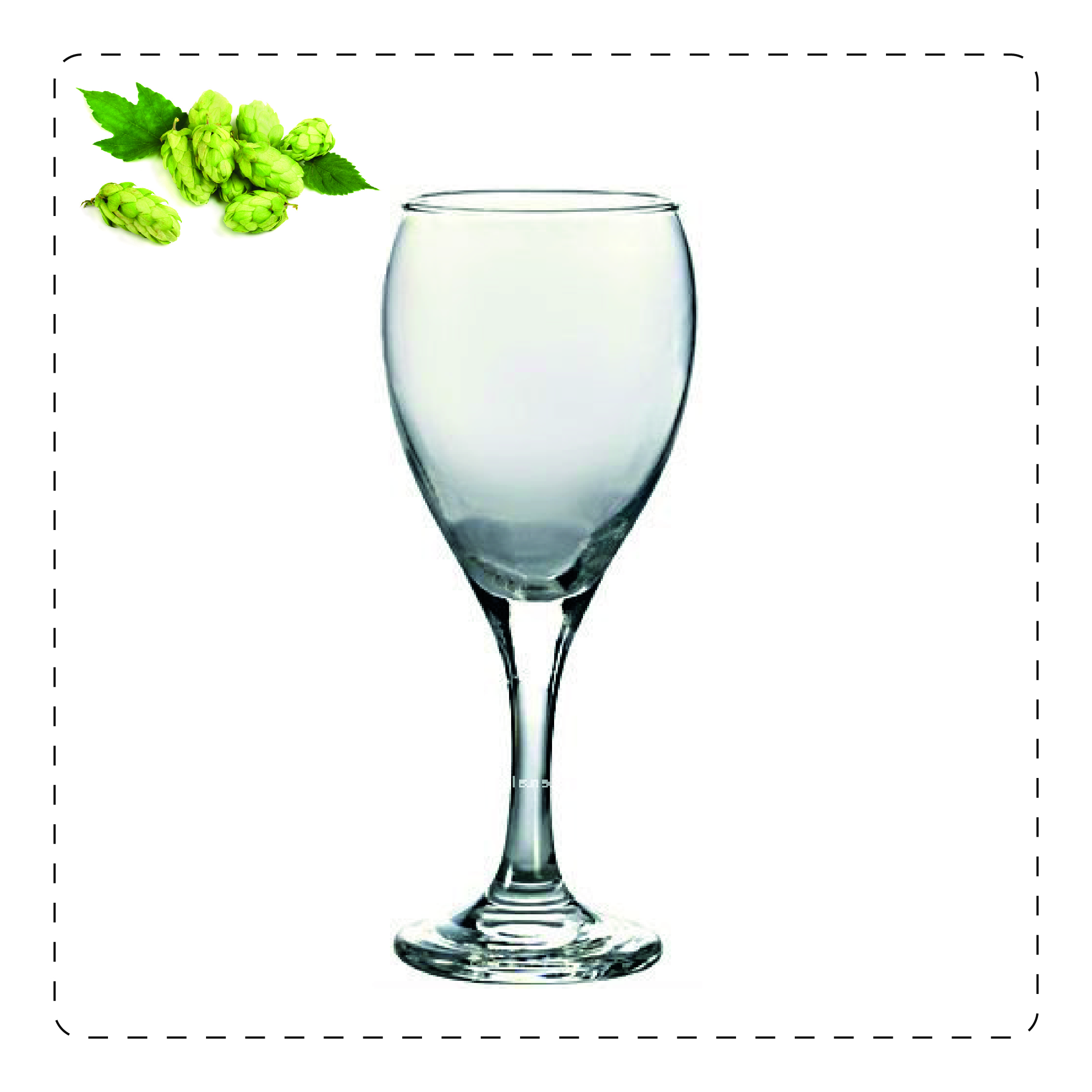 CALICE Questo bicchiere accoglie la schiuma della birra e ne esalta gli aromi: va bene per birre complesse come le strong ale belghe o molto luppolate.