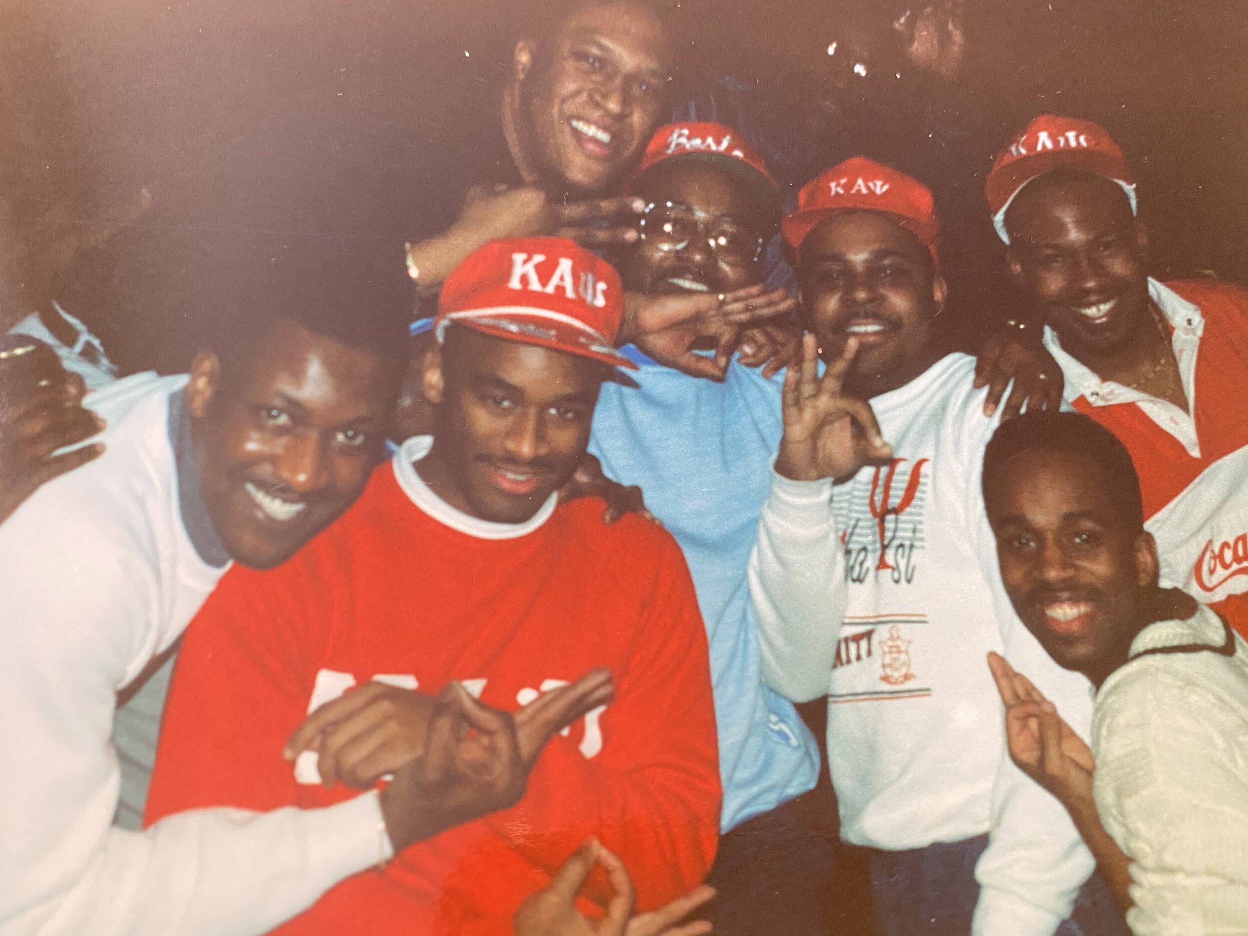 Nupes posing for a photo