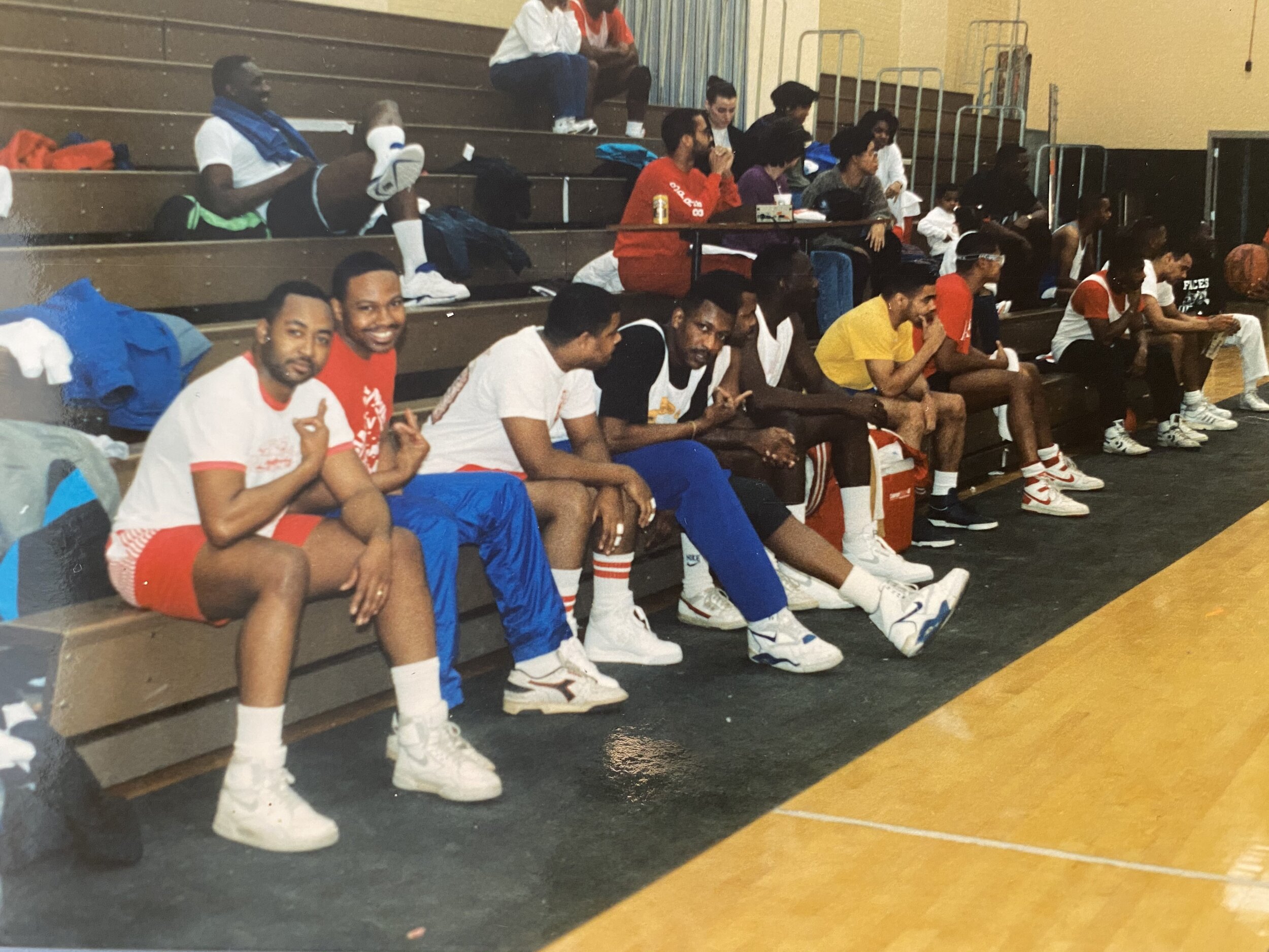 Nupes at a community basketball game