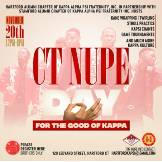CT NUPE DAY FLYER