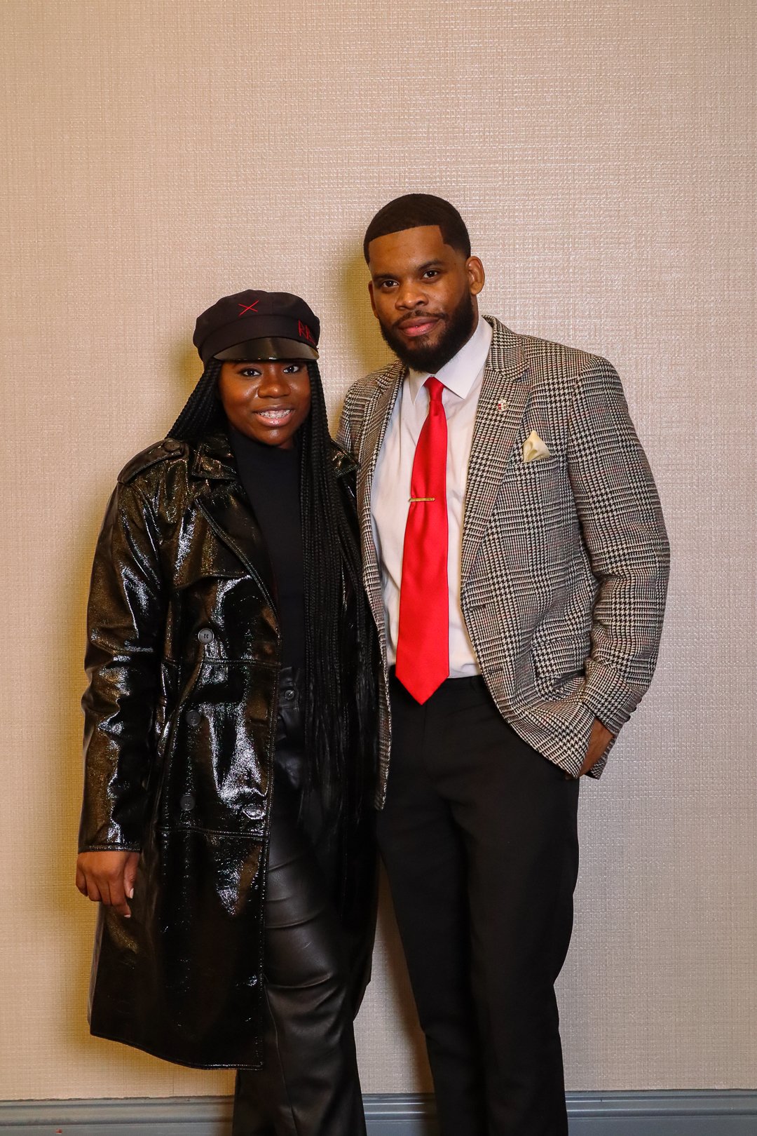 A Good Brother and Visitor At The 2022 Hartford Alumni Chapter Kappa Alpha Psi Toy Drive