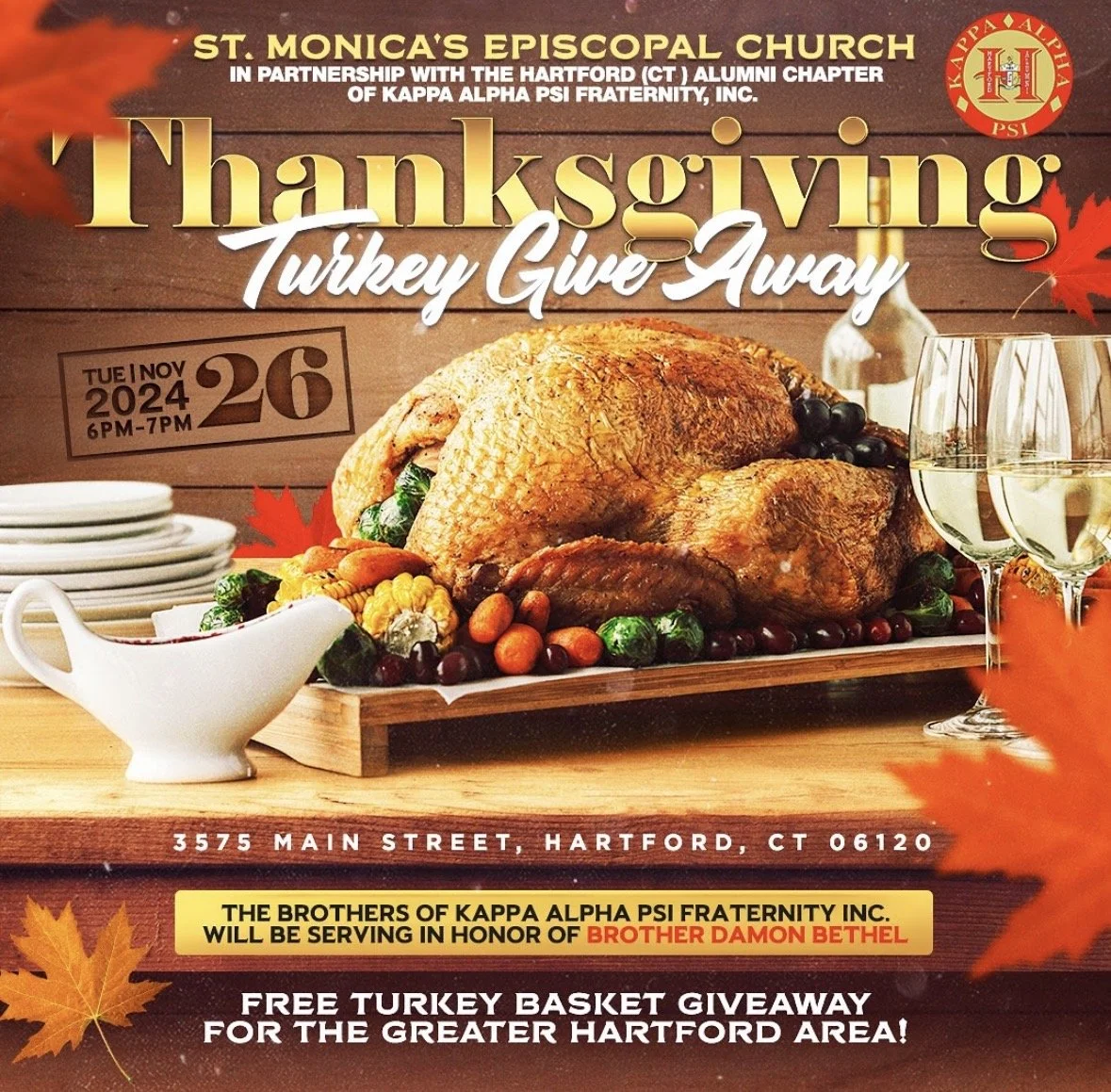 Thanksgiving Turkey Giveaway