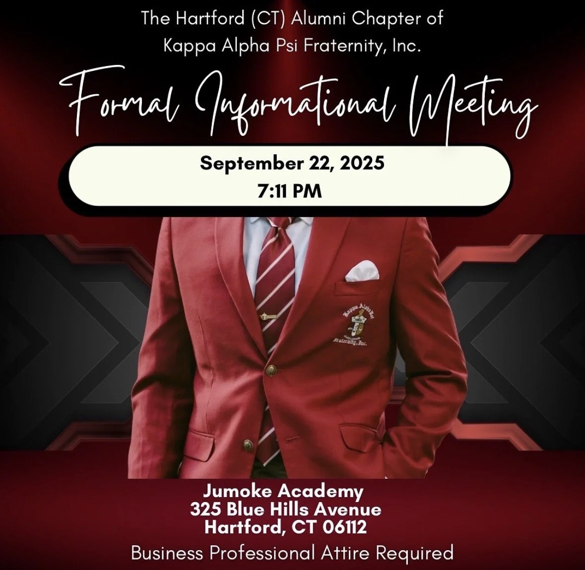 Formal Informational Meeting