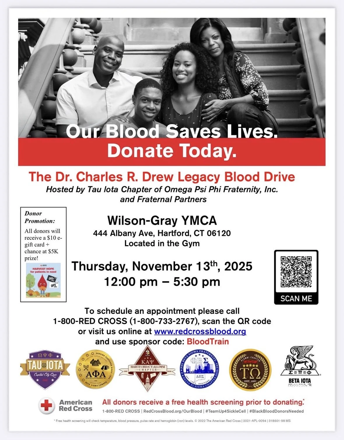 The Dr. Charles R. Drew Legacy Blood Drive