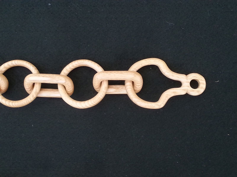 The finished loop.
