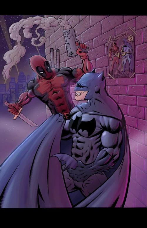 Batman Vs Deadpool Mostafaink