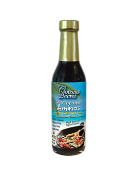 Coconut Aminos: The healthy alternative soy sauce.