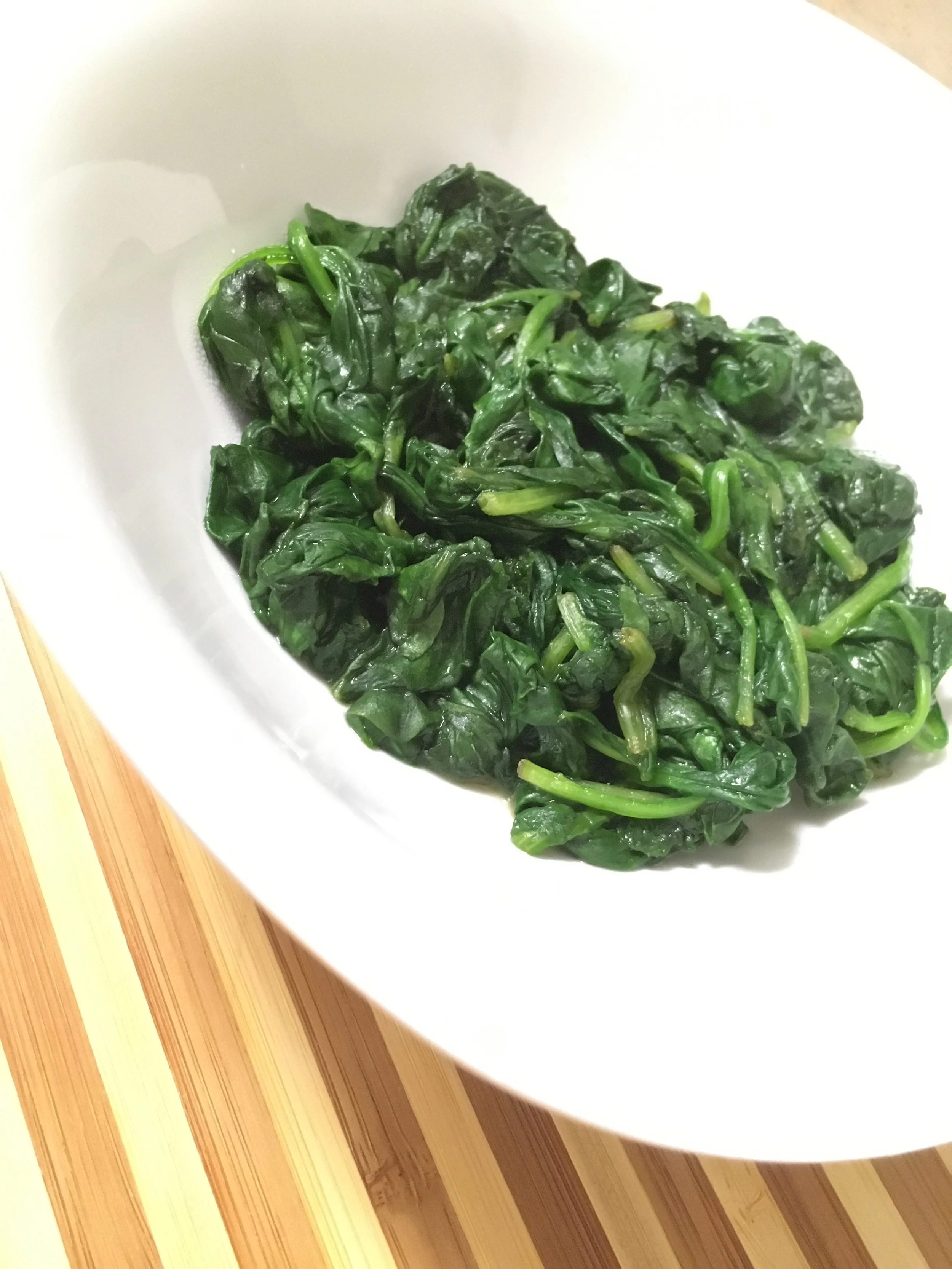 Sautéed Spinach