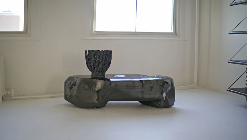 Custom Anthracite Coal Tables | Hand-Carved by Jim Zivic — Jim Zivic Design