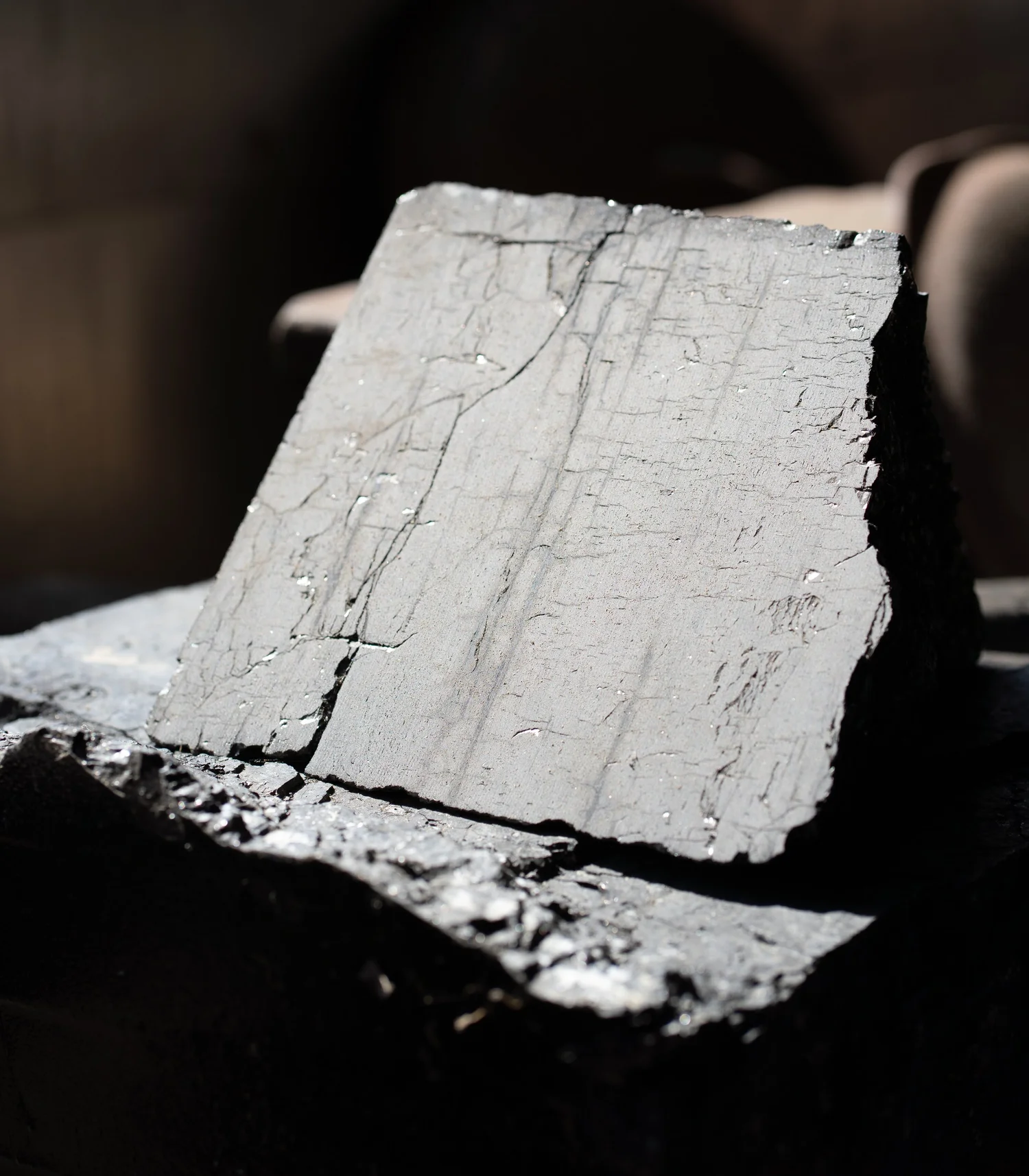 Custom Anthracite Coal Tables | Hand-Carved by Jim Zivic — Jim Zivic Design