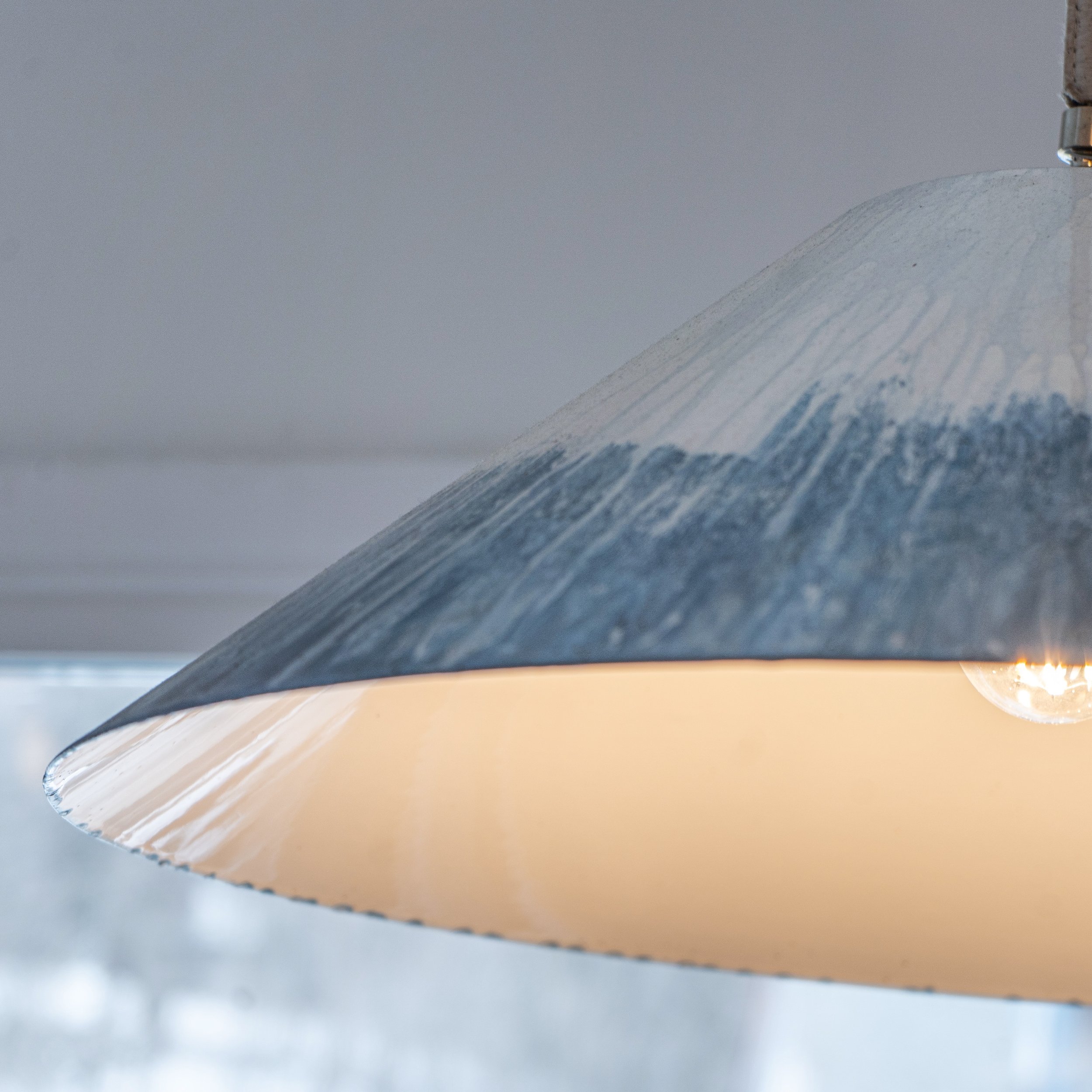 Close-up of our Porcelain Enamel Steel Barn Lamp.

▪️

#interiordesign #homedecor #industrialchic #jimzivicdesign #lightingdecor #lightfixture #lightinglove #luxurylighting #interiordecor #homelighting