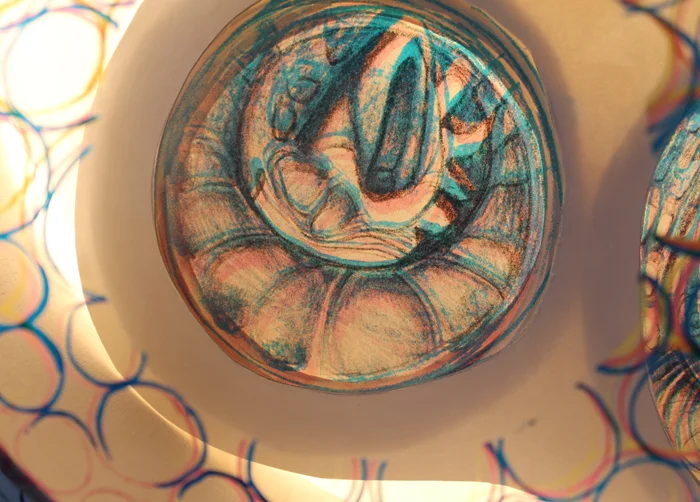 Embryonic State - Detail Serigraph