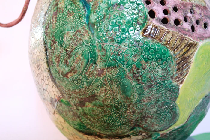  particular clay printed on woodcut 