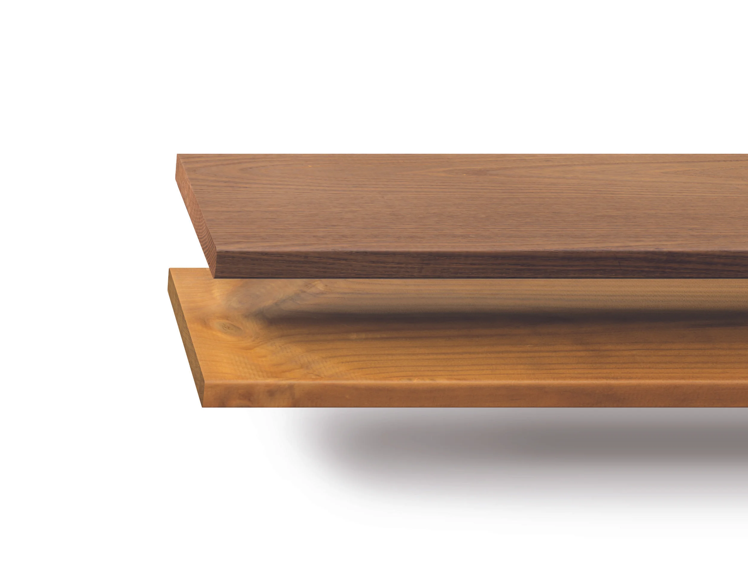 Thermory®’s thermally modified Benchmark Ash and Scots Pine for decking, cladding, porch flooring, outdoor furniture, or wherever your imagination leads.
