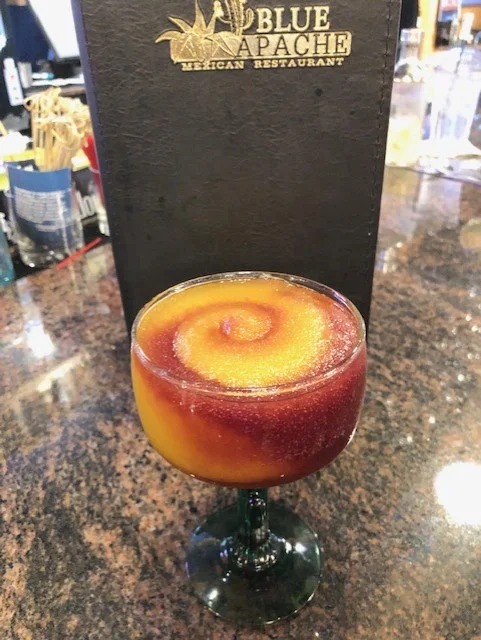 Mardi-Gras-Rita from Blue Apache Mexican Restaurant in Youngsville