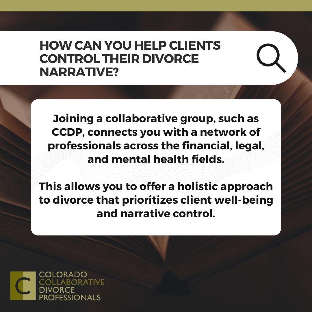 Collaborative divorce groups like us help unite finance, legal, and mental health professionals to support clients at every step. We're changing the narrative of divorce, both for clients and professionals! 🪴
&bull;
&bull;
&bull;
&bull;
&bull;
#colo