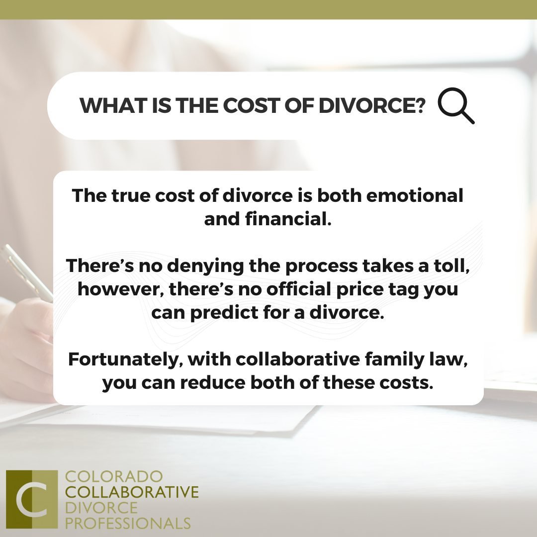 Here at CCDP, we support our clients in ALL aspects of their divorce, including understanding the costs that follow a divorce. 💳😟
.
.
.
.
.
#colorado #denver #law #sad #trending #breakupquotes #instagram #viral #brokenheart #reels #attorney #instag