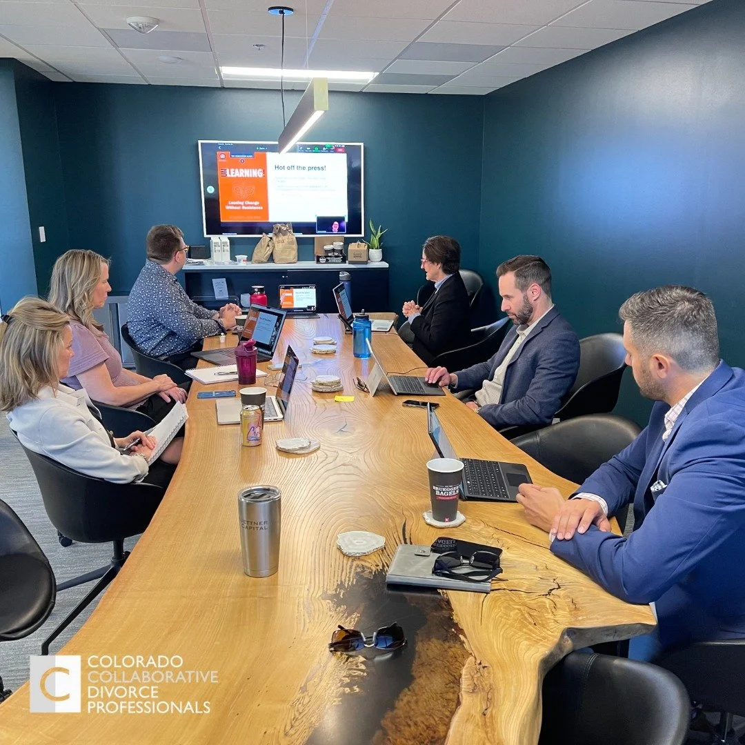 Collaborative divorce is all about... collaboration! We take time to hear everyone's perspective and work together to ensure better outcomes for families and more professional growth along the way.

#CollaborativeDivorce #DivorceSupport #FamilyLaw #M